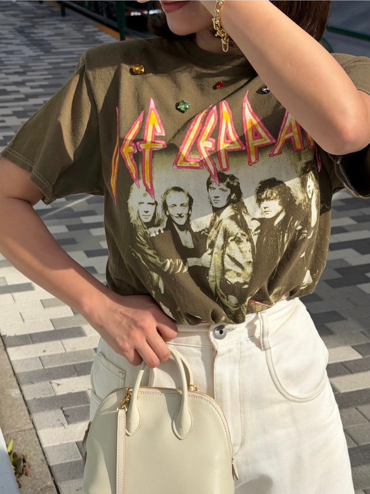 Def Leppard Vintage Jewel Tee