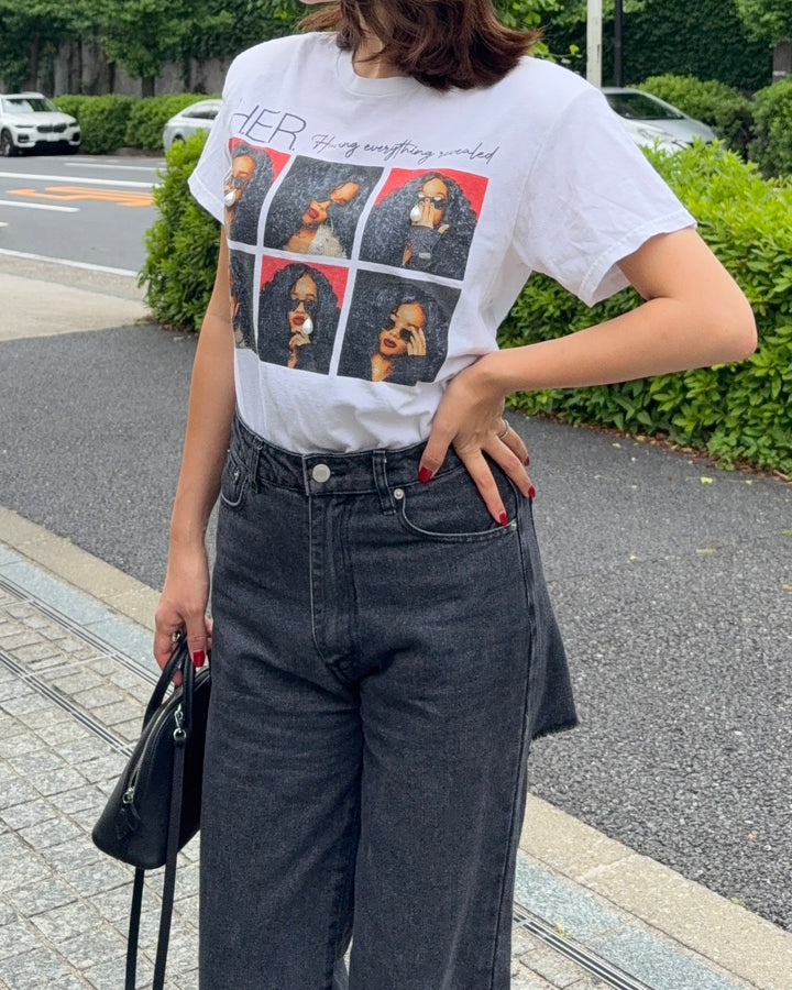 H.E.R. Grace Shoulder Tee