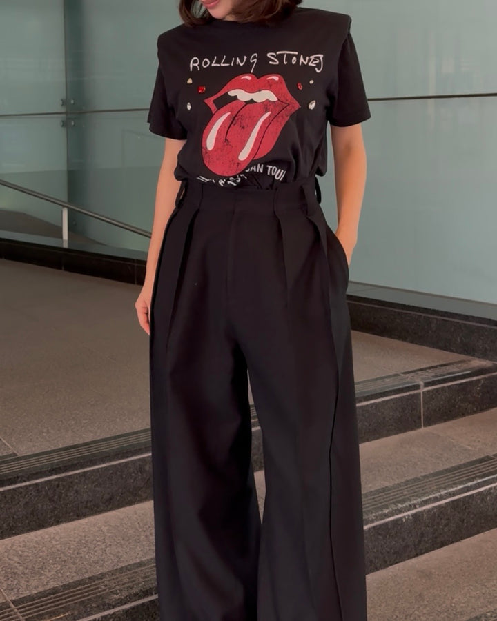 Rolling Stones Grace Shoulder Tee