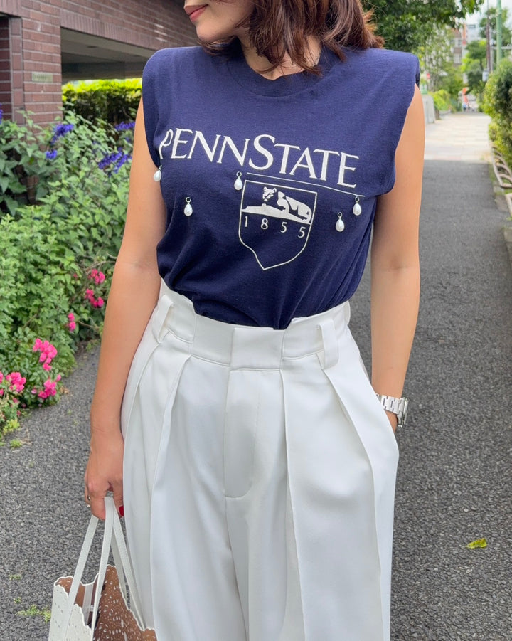 PENN STATE Pearl Grace Shoulder Top