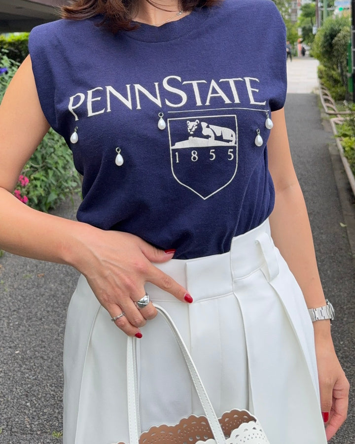 PENN STATE Pearl Grace Shoulder Top
