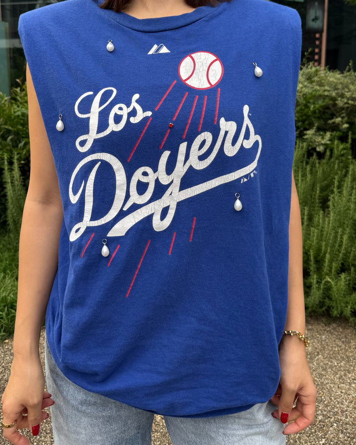 Los Angeles Dodgers Grace Shoulder Tee