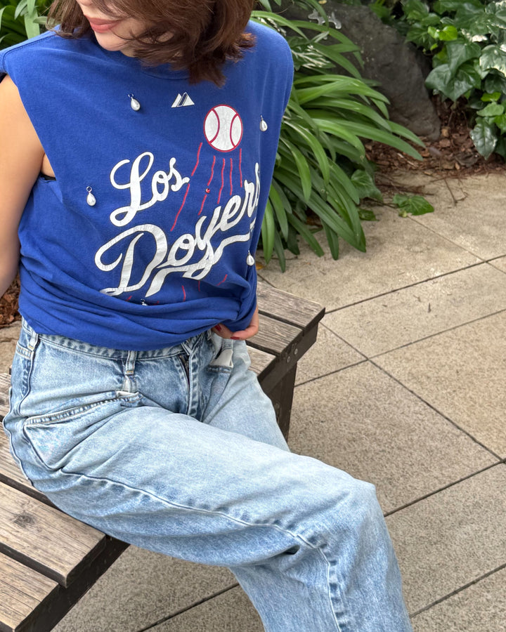 Los Angeles Dodgers Grace Shoulder Tee