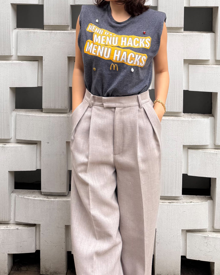 Menu Hacks Grace Shoulder Tee