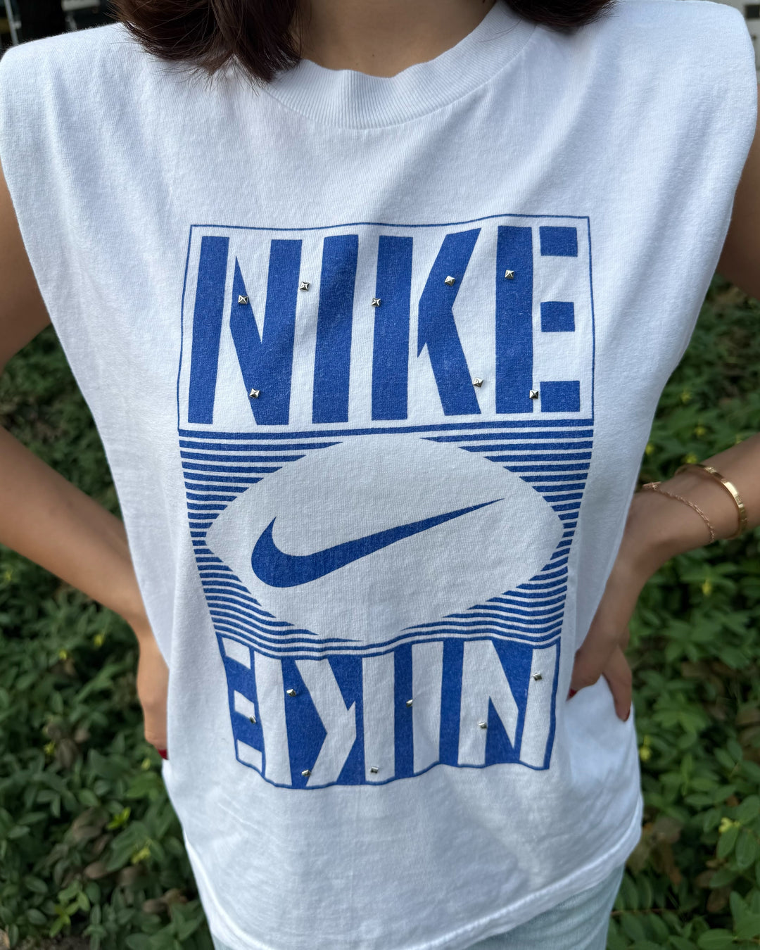 NIKE Grace Shoulder Tee