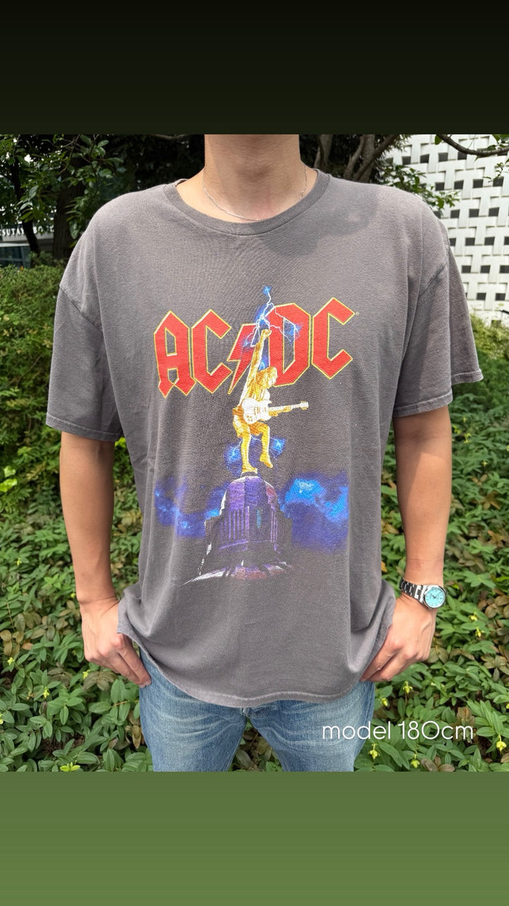 AC/DC Thunder Eyelet Tee