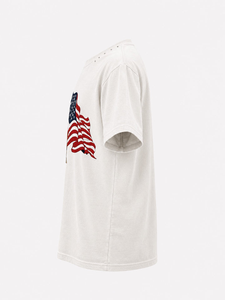 American Flag Stud Tee