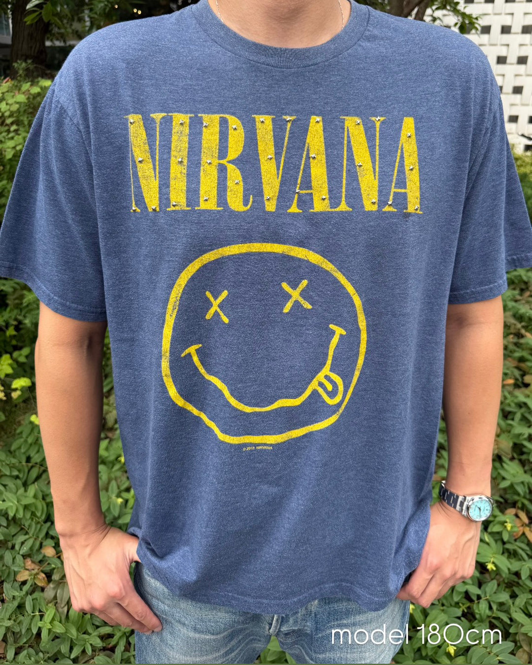 Nirvana Stud Logo Tee
