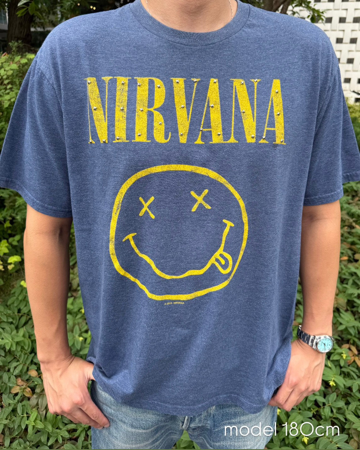 Nirvana Stud Logo Tee