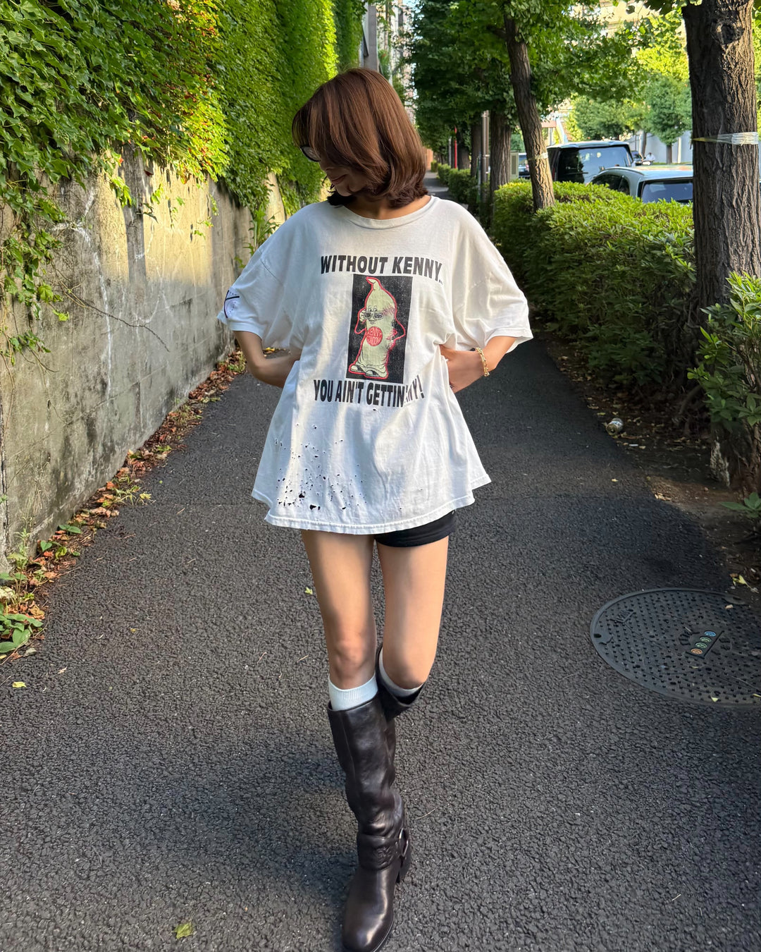 Without Kenny Reworked Stitch Tee