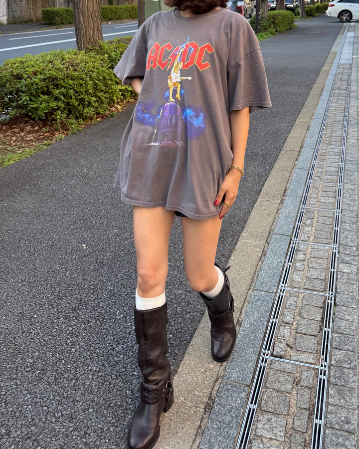 AC/DC Thunder Eyelet Tee
