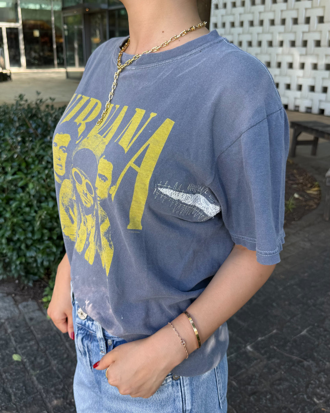 Nirvana Lace Remake Tee