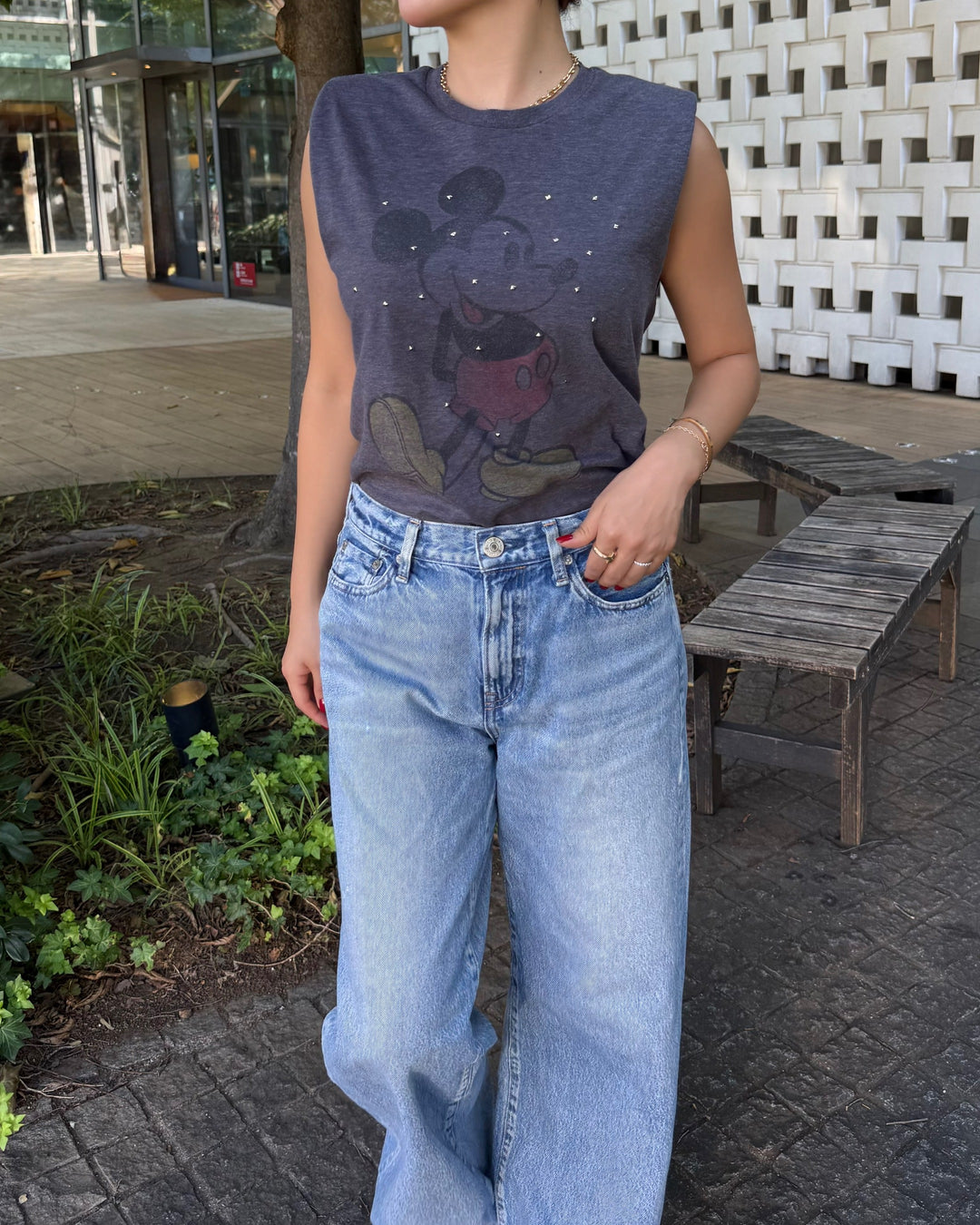 Mickey Studs Tee