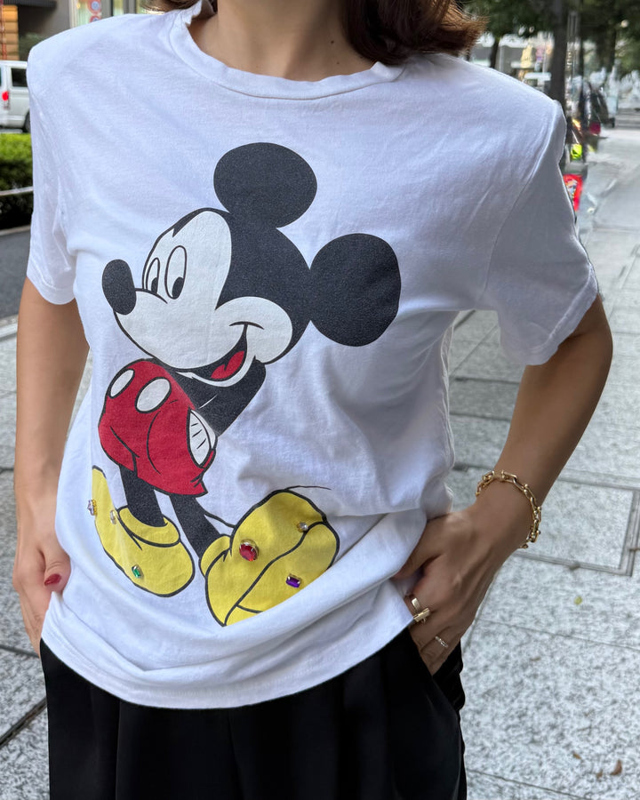 MICKEY CRYSTAL VINTAGE TEE
