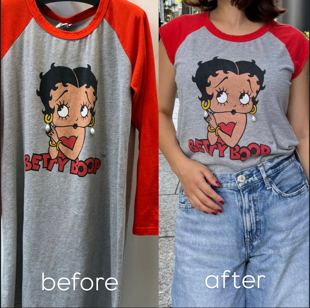 BETTY BOOP PEARL REMAKE TEE