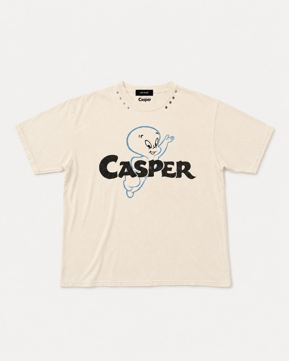 CASPER COLOR EYELET TEE