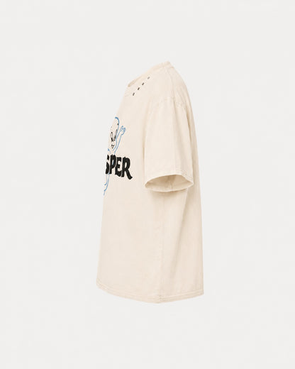 CASPER COLOR EYELET TEE