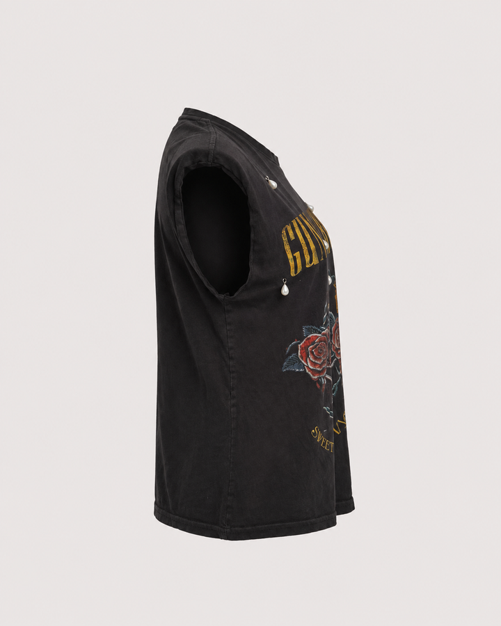 GUNS N’ ROSES DROP PEARL SLEEVELESS TEE