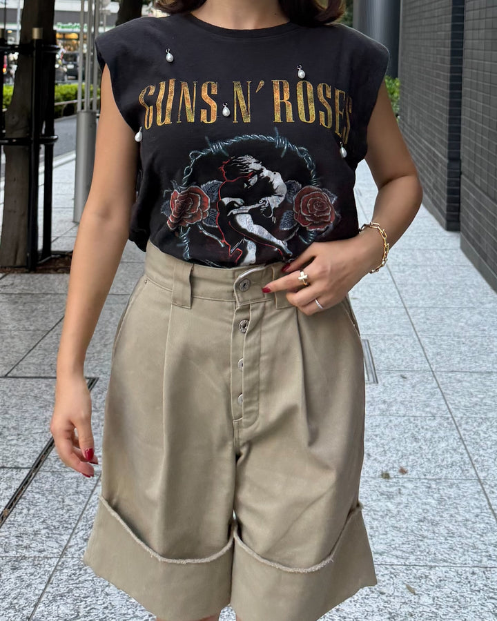 GUNS N’ ROSES DROP PEARL SLEEVELESS TEE