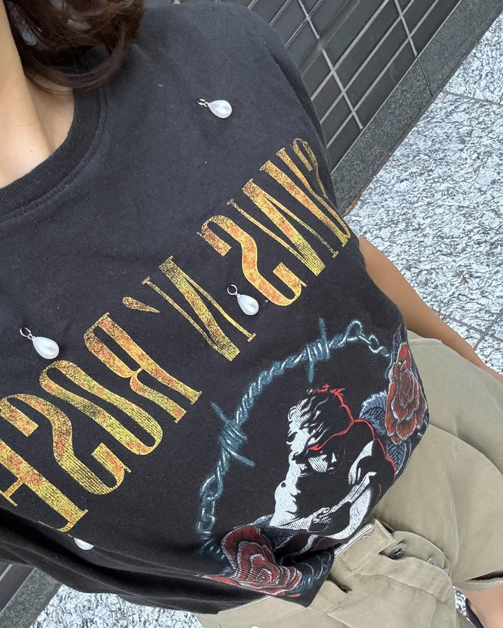 GUNS N’ ROSES DROP PEARL SLEEVELESS TEE