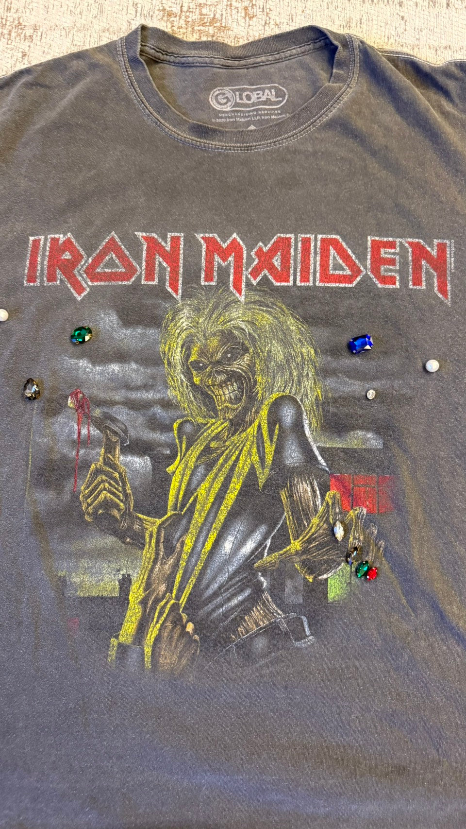 IRON MAIDEN BIJOU REMAKE TEE