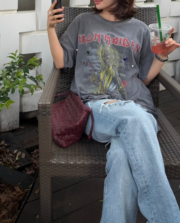 IRON MAIDEN BIJOU REMAKE TEE