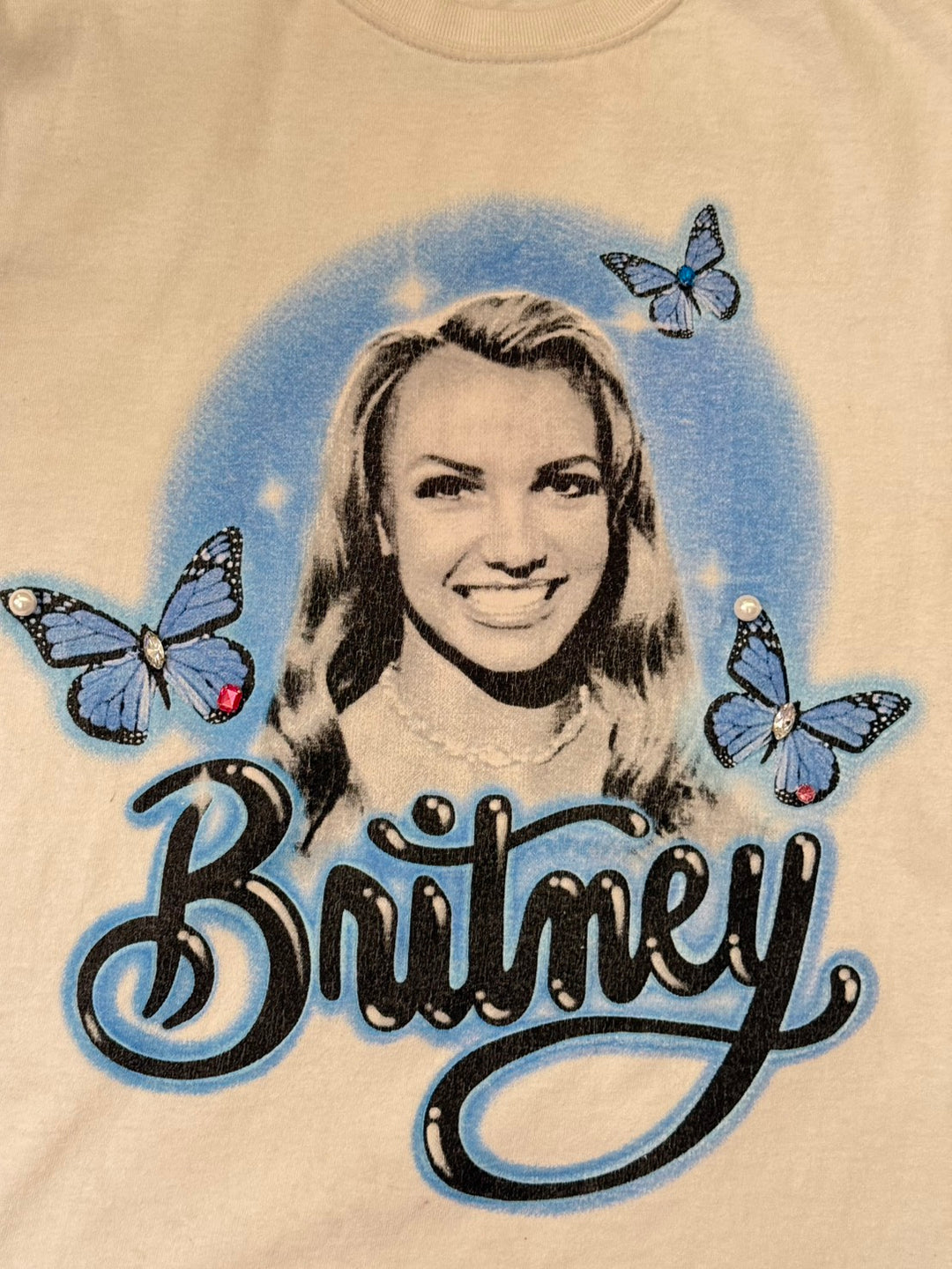BRITNEY BUTTERFLY BIJOUX TEE