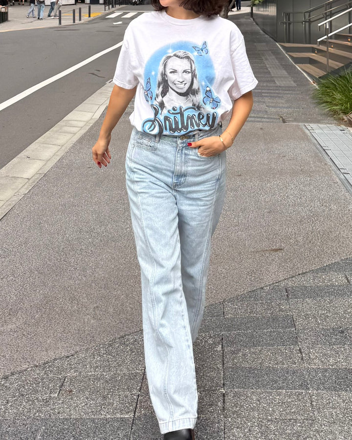BRITNEY BUTTERFLY BIJOUX TEE
