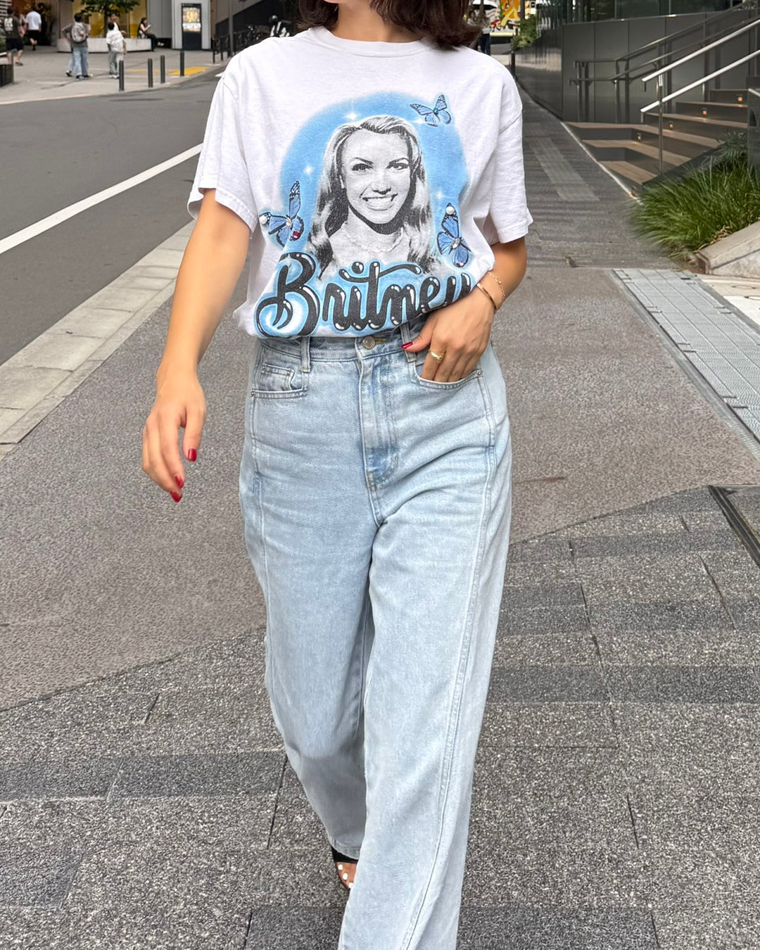BRITNEY BUTTERFLY BIJOUX TEE