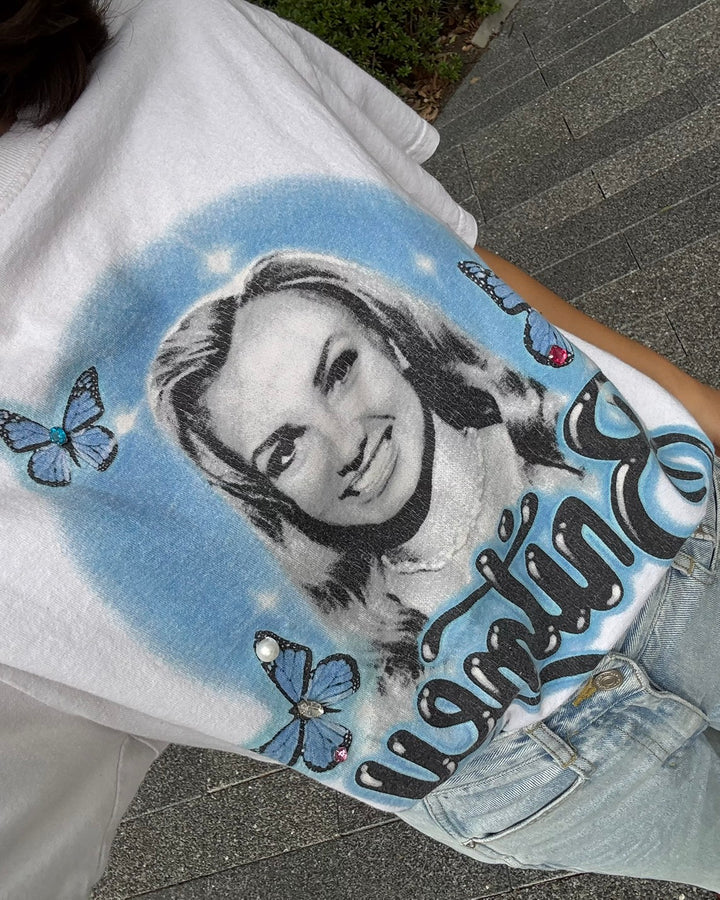 BRITNEY BUTTERFLY BIJOUX TEE