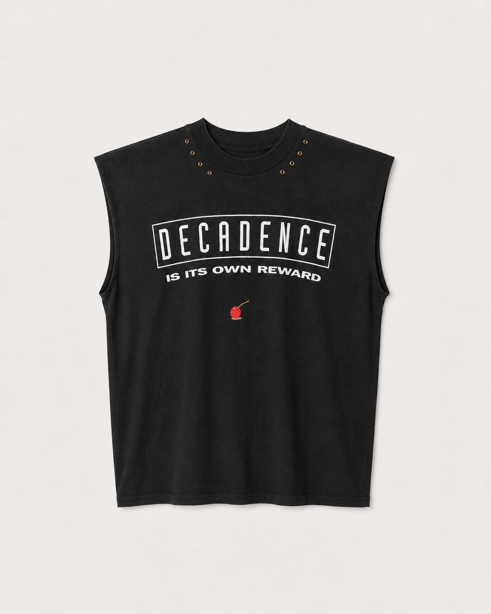 DECADENCE GROMMET REMAKE TEE