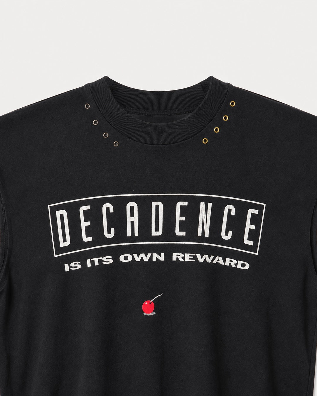 DECADENCE GROMMET REMAKE TEE