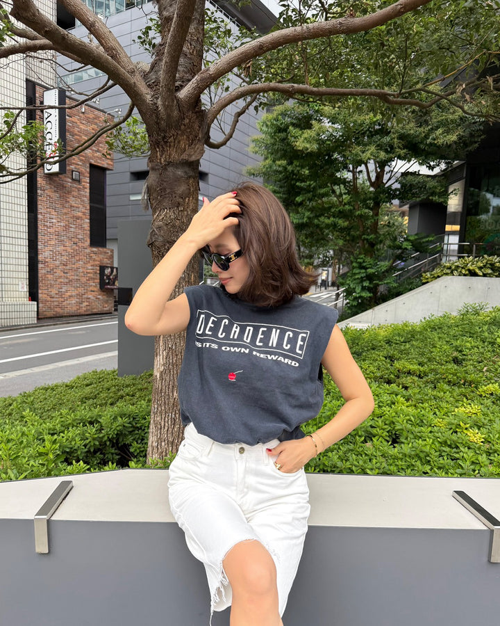 DECADENCE GROMMET REMAKE TEE