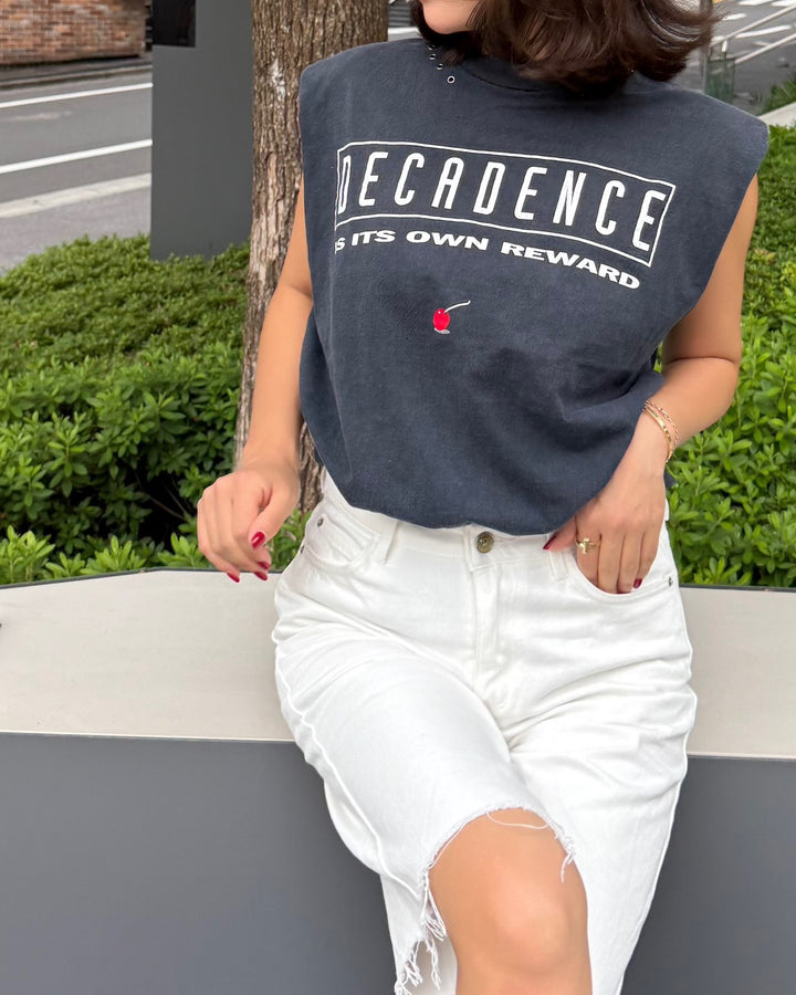 DECADENCE GROMMET REMAKE TEE