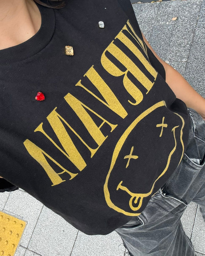 NIRVANA BIJOUX REMAKE TEE