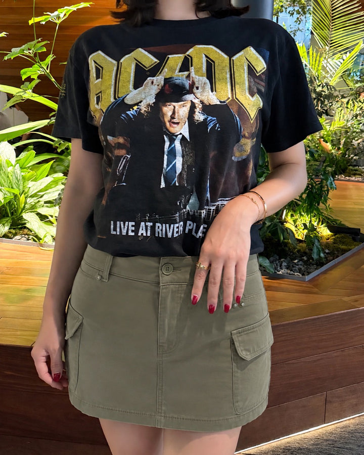 AC/DC HEART STUDS REMAKE TEE
