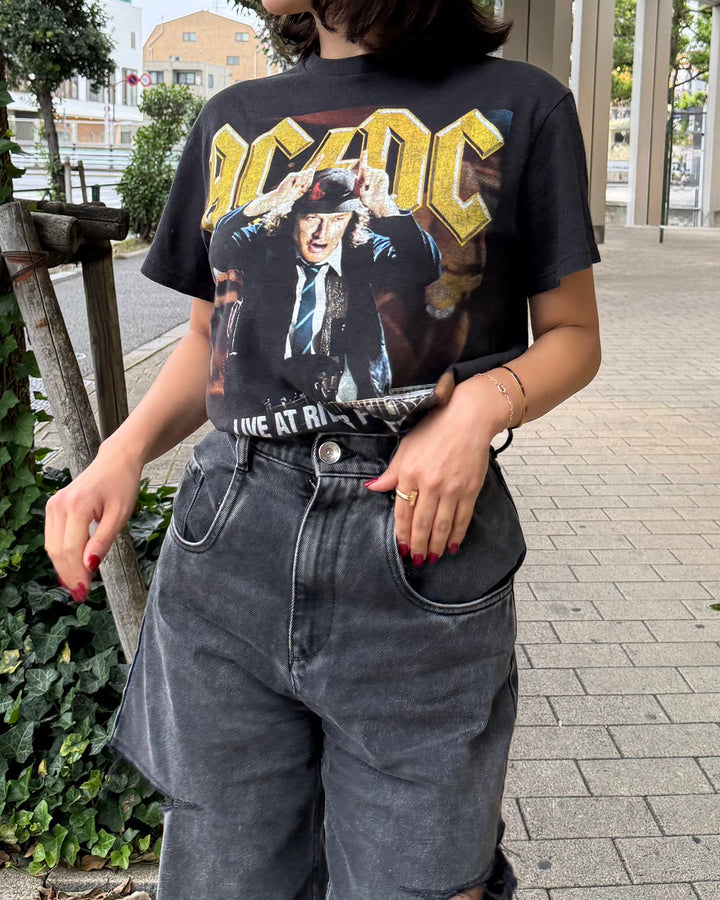 AC/DC HEART STUDS REMAKE TEE