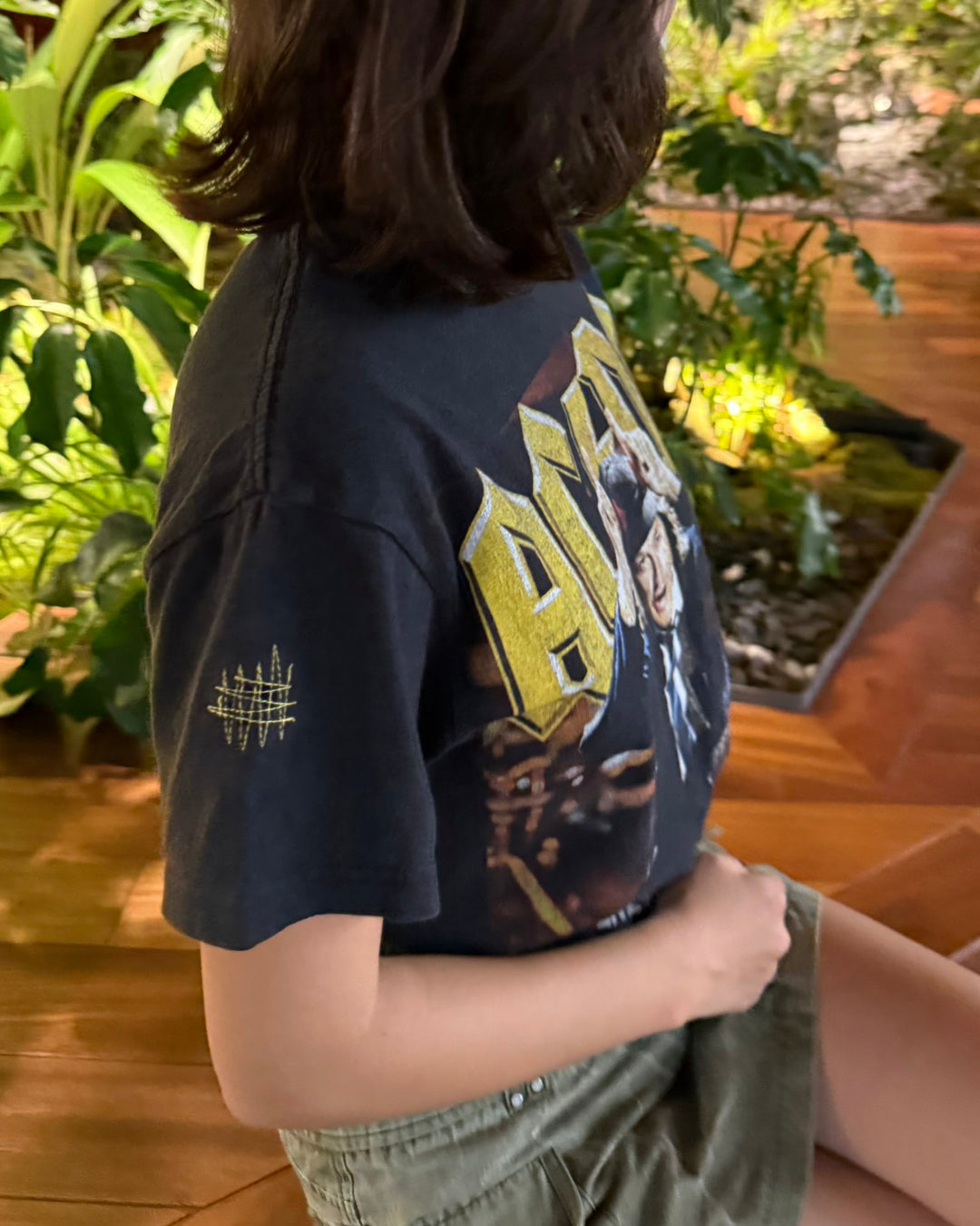 AC/DC HEART STUDS REMAKE TEE