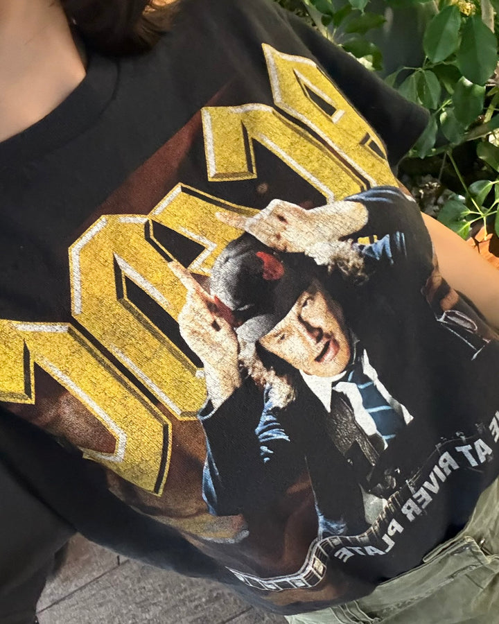 AC/DC HEART STUDS REMAKE TEE