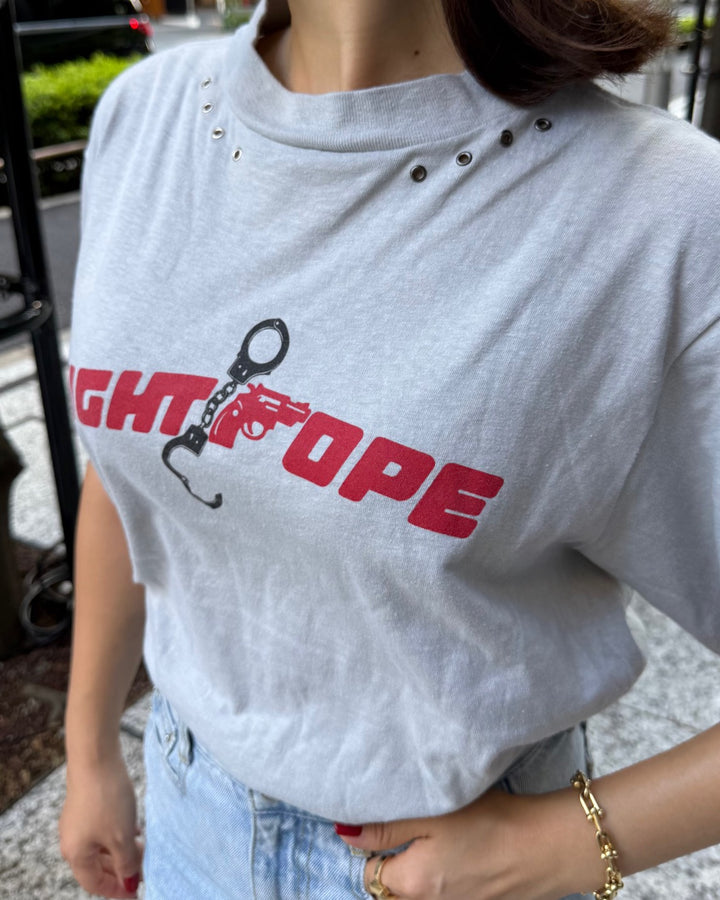 TIGHT ROPE EYELET REMAKE TEE