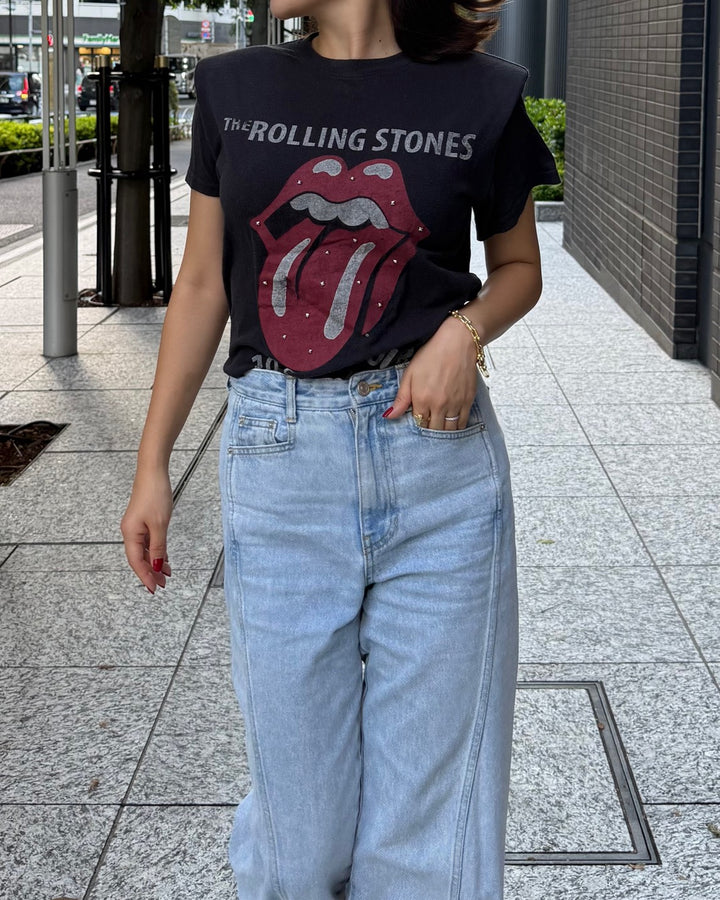 ROLLING STONES STUDDED TEE