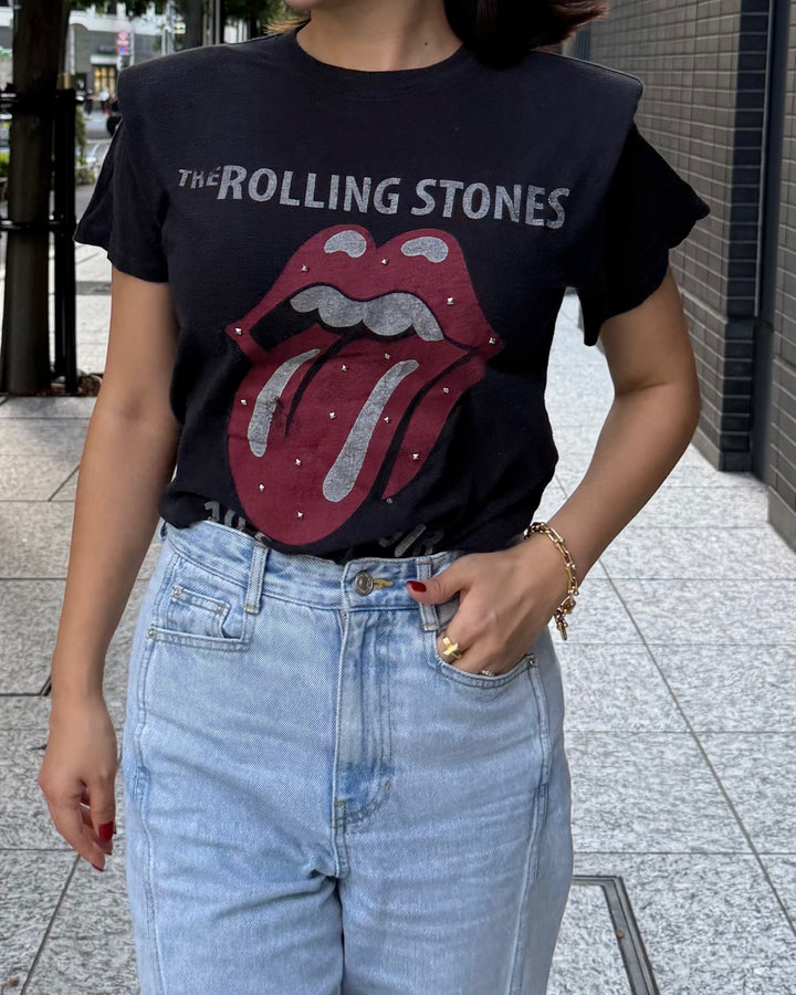 ROLLING STONES STUDDED TEE