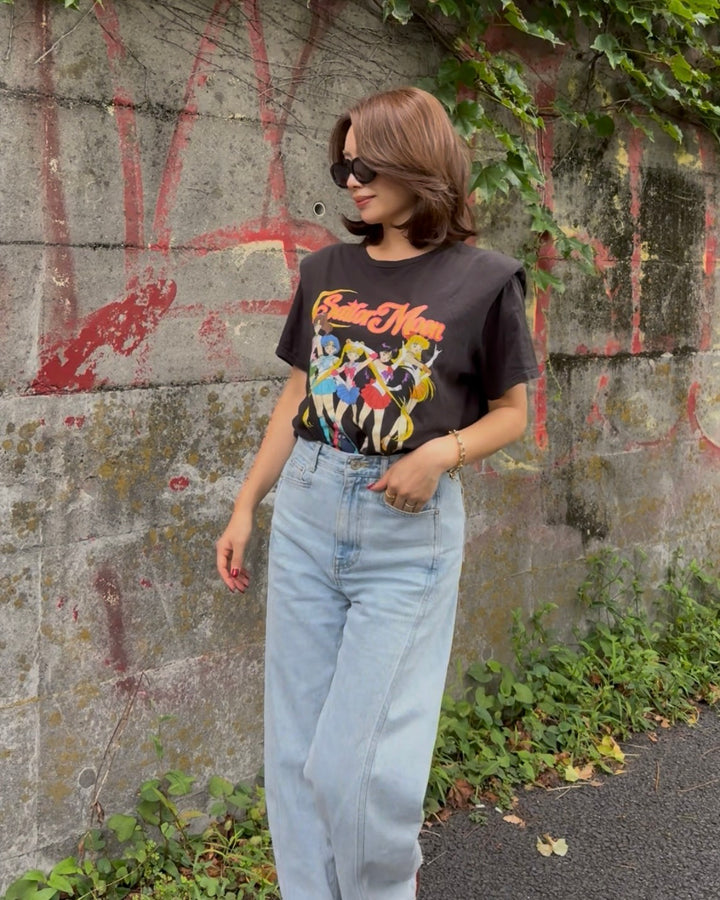 SAILOR MOON GRACE SHOULDER TEE