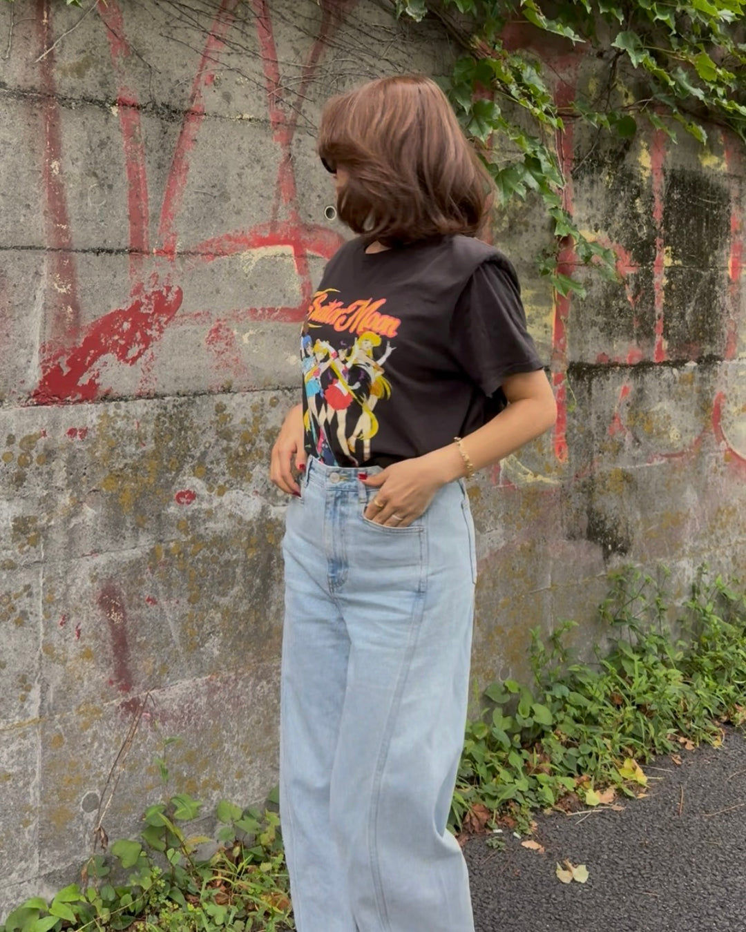 SAILOR MOON GRACE SHOULDER TEE