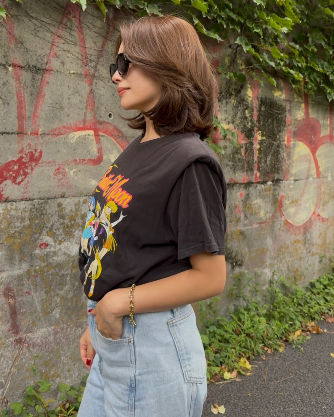 SAILOR MOON GRACE SHOULDER TEE