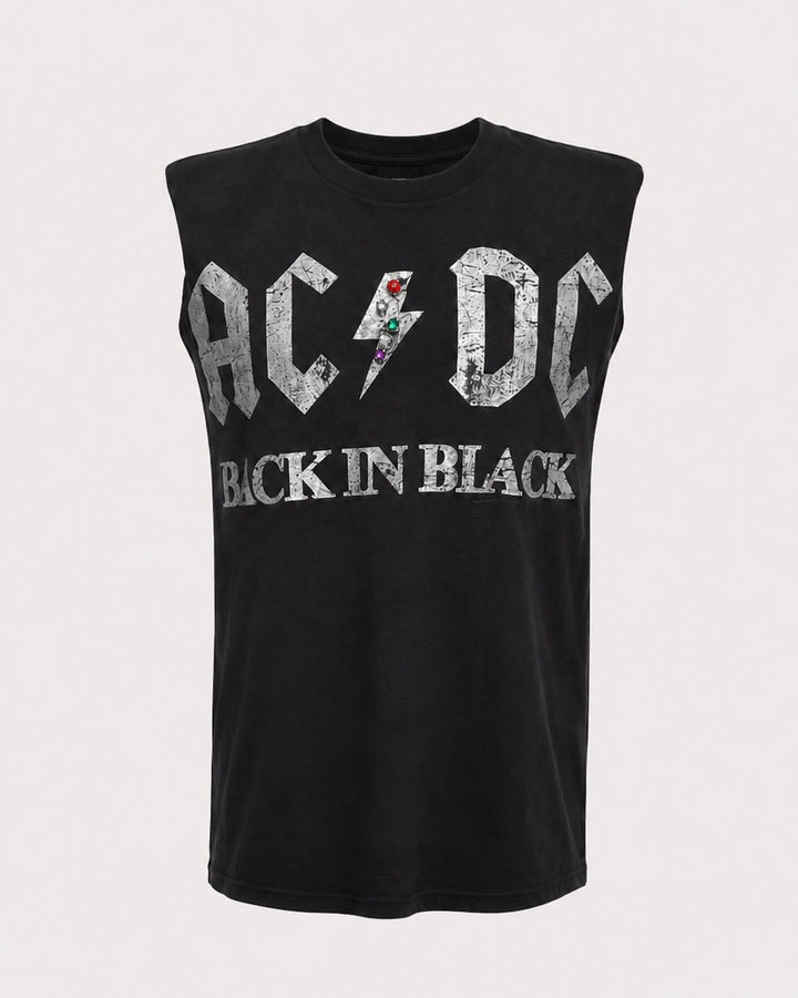 BACK IN BLACK LIGHTNING GRACE TEE