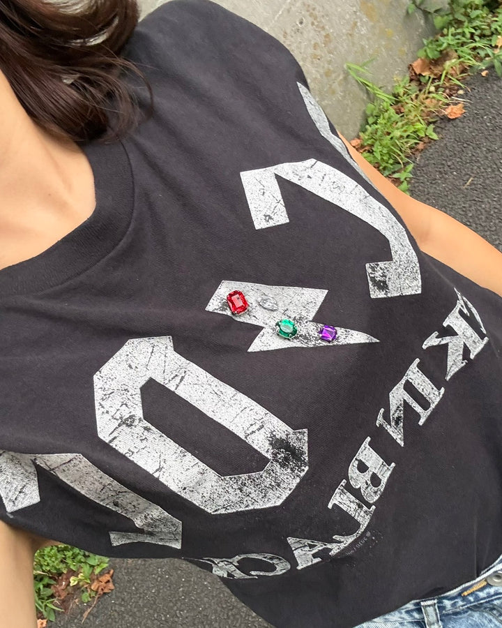 BACK IN BLACK LIGHTNING GRACE TEE