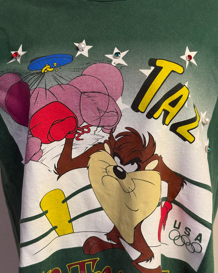 TAZ IN TRAINING BIJOU REMAKE TEE