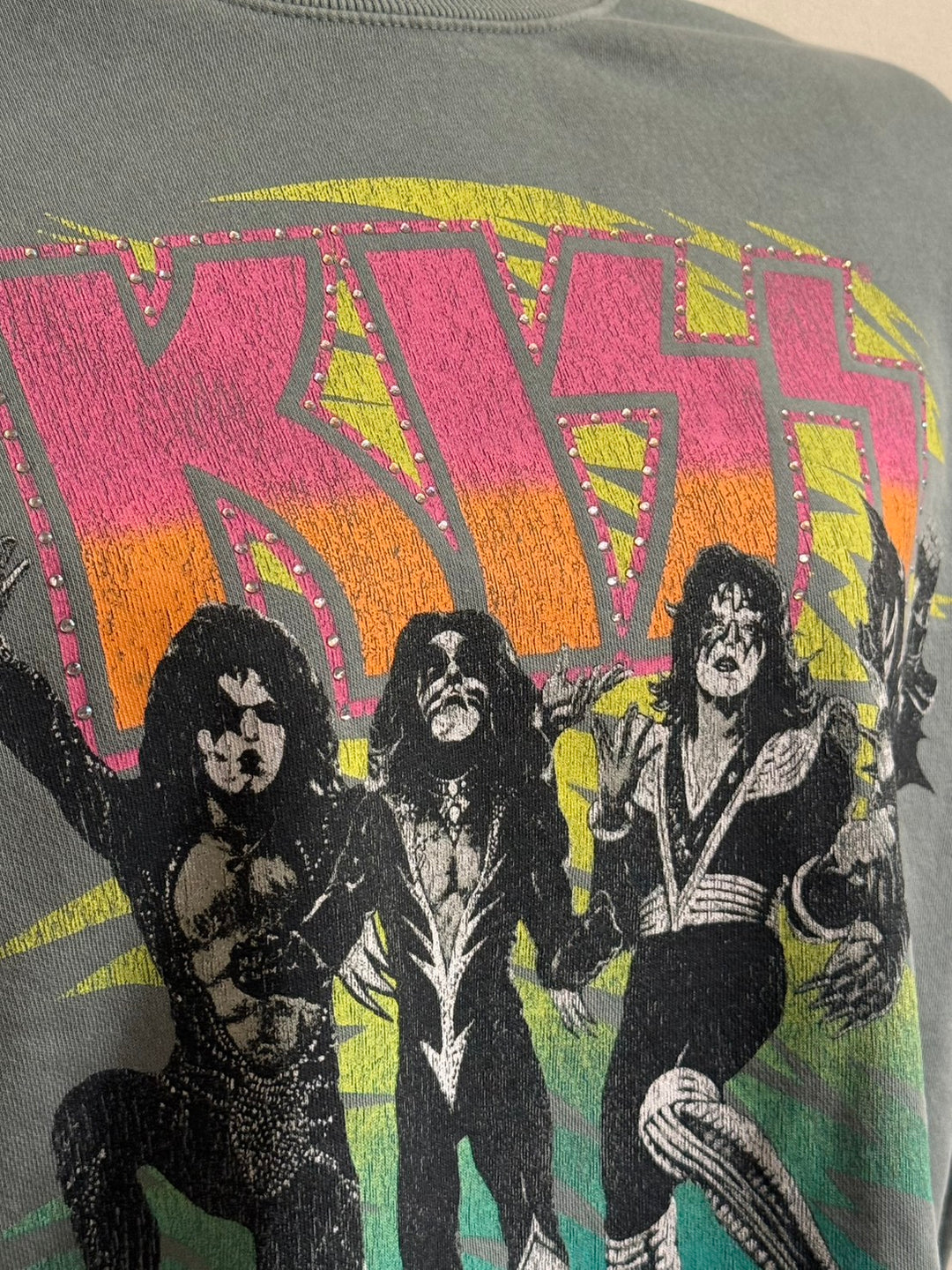 KISS ROCK STAR BIJOU REMAKE SWEAT