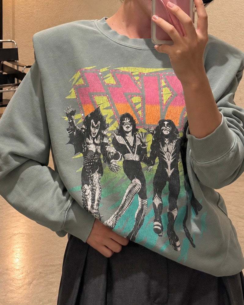 KISS ROCK STAR BIJOU REMAKE SWEAT